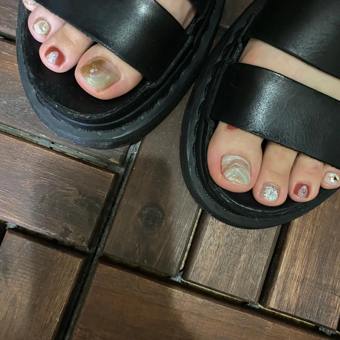 ネイル アートネイル 持ち込み フットネイル SOL NAILのネイルデザイン