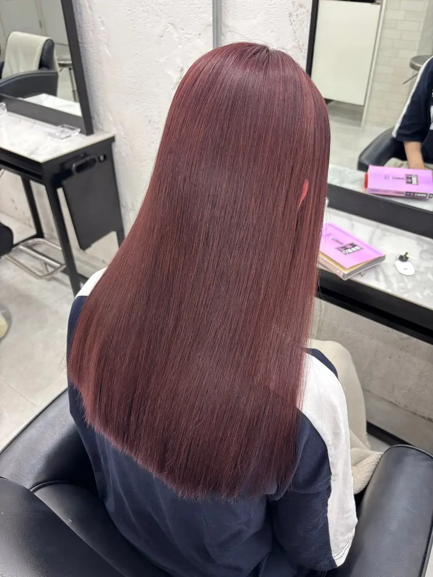 セミロング カラー ヘアカラー ブリーチ/エクステ モデル募集中🖤のヘアスタイル