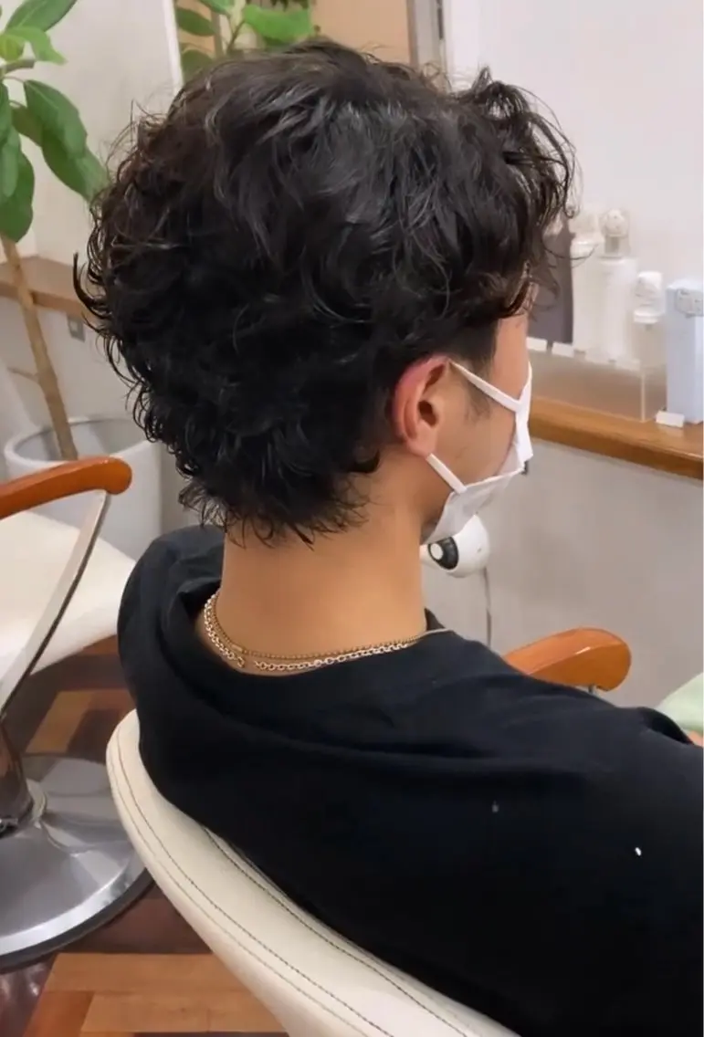 パーマ mopa ayaneのヘアスタイル