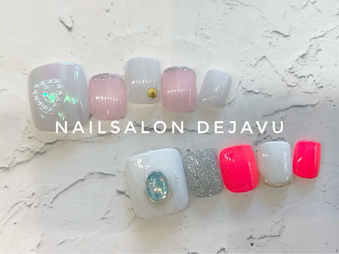 ネイル フットネイル Nailsalon Dejavuのネイルデザイン