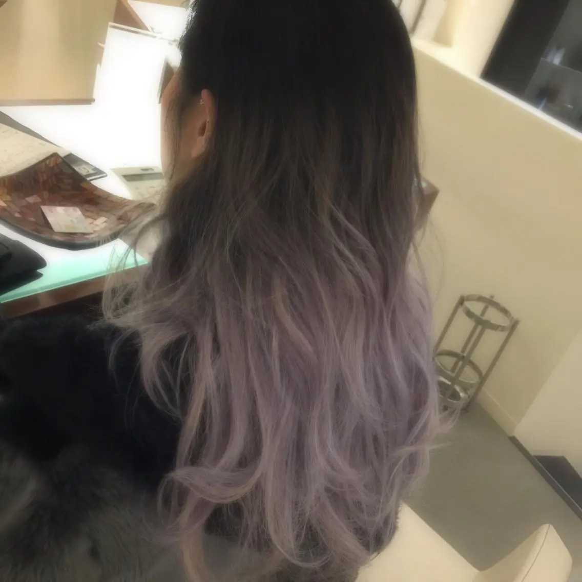 セミロング ロング カラー 上原 聡良(akira)のヘアスタイル