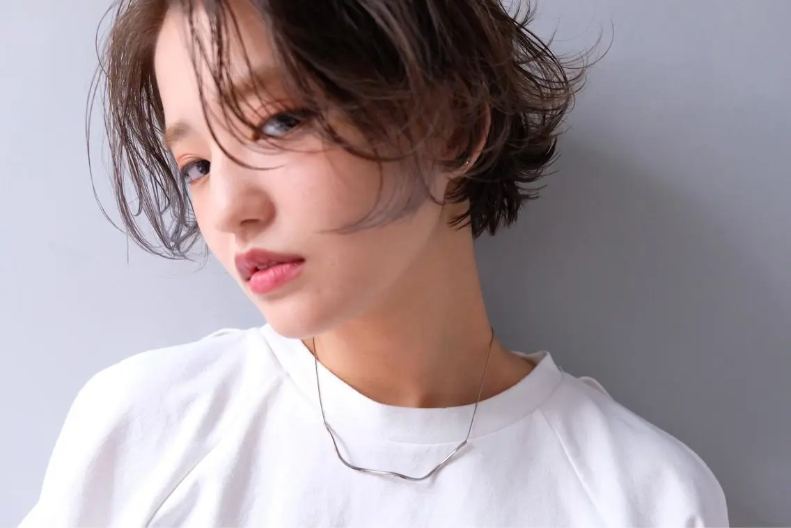 💜人気‼️スタイリング簡単パーマ💜カット+こだわりパーマ+オージュアトリートメントの写真