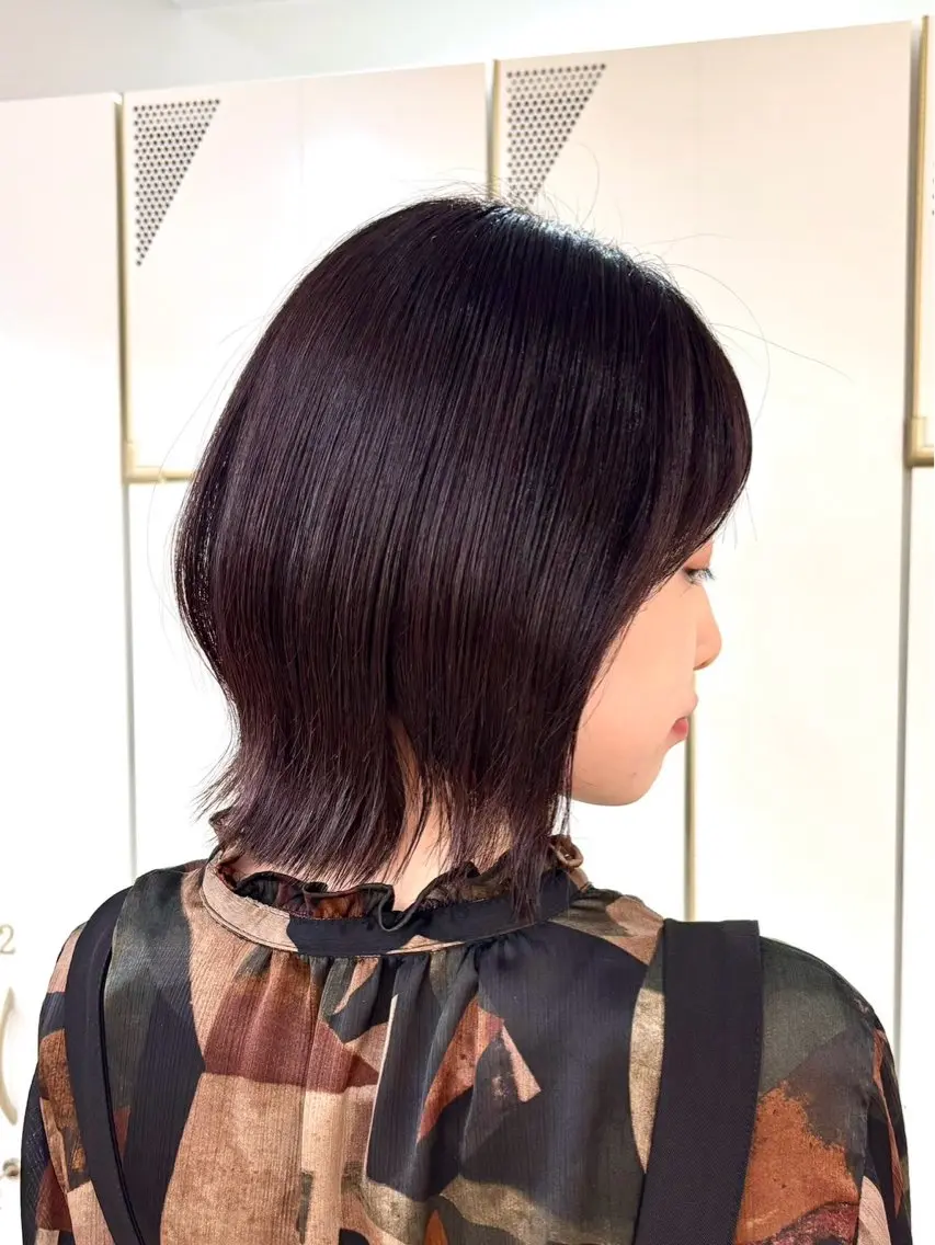 ミディアム カラー みゆき🐈⬛🪽 透明感カラー✄のヘアスタイル