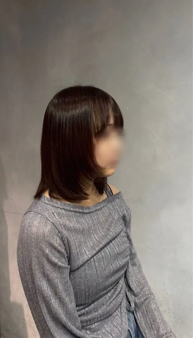 ミディアム レイヤーカット カット Mai ✨のヘアスタイル
