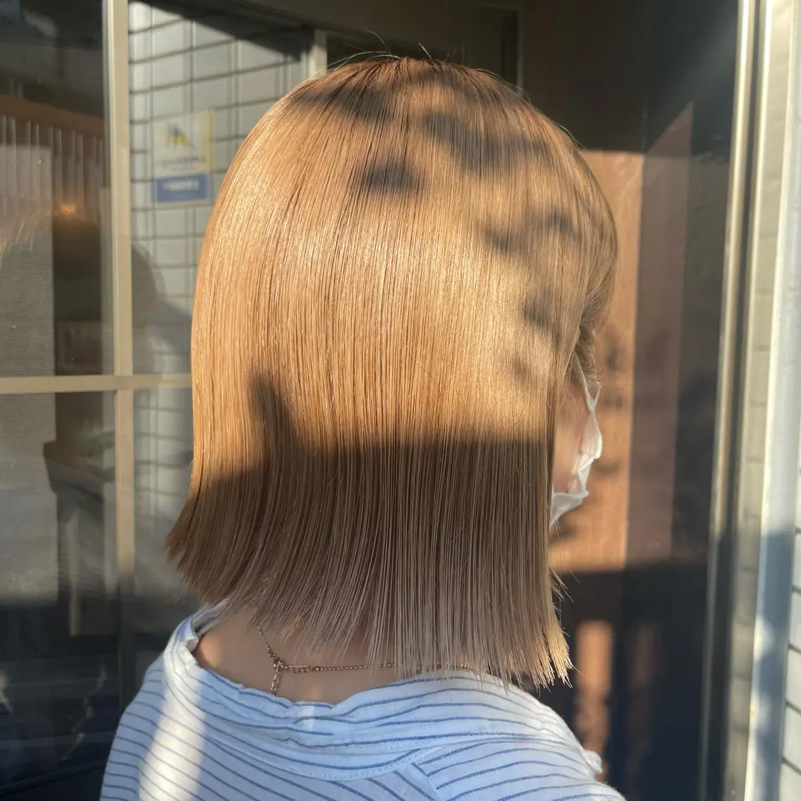 ミディアム カラー アッシュ ベージュカラー ラベンダーカラー ラベンダーアッシュ ヘアカラー トリートメント 🌱ONE003🌱 原田涼香のヘアスタイル
