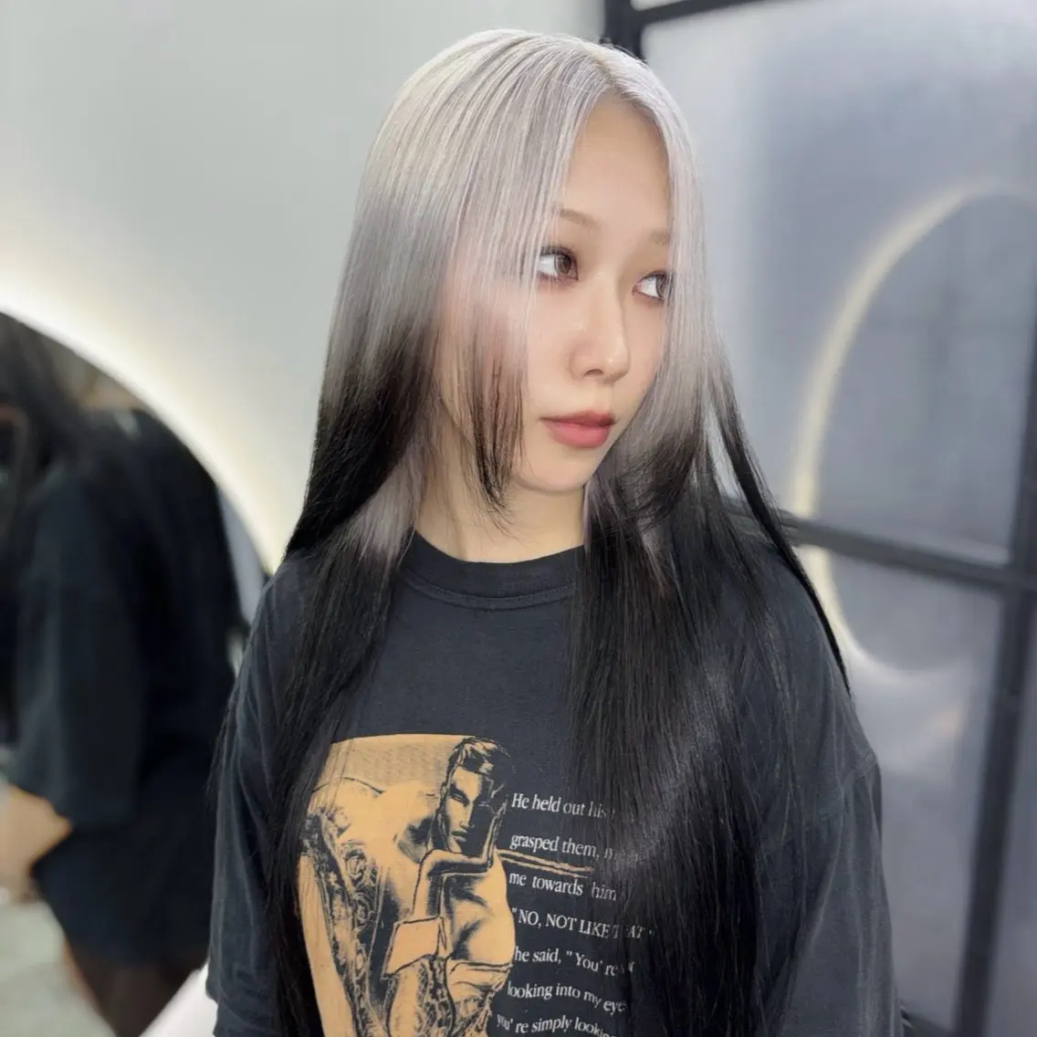 ロング カラー ヘアカラー Ren. 🦋デザインカラーのヘアスタイル