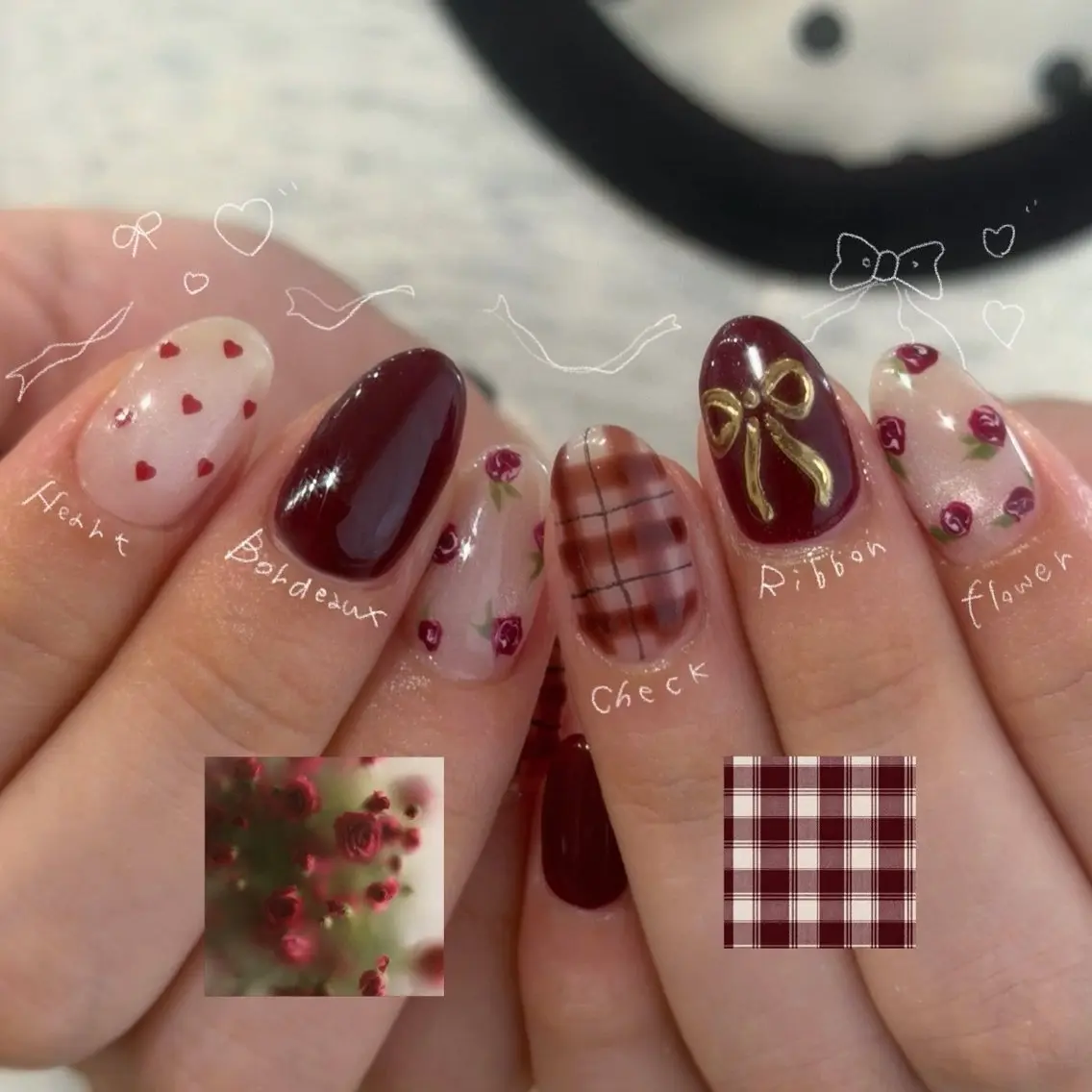 ネイル ハンドネイル neige/ hamanoのネイルデザイン