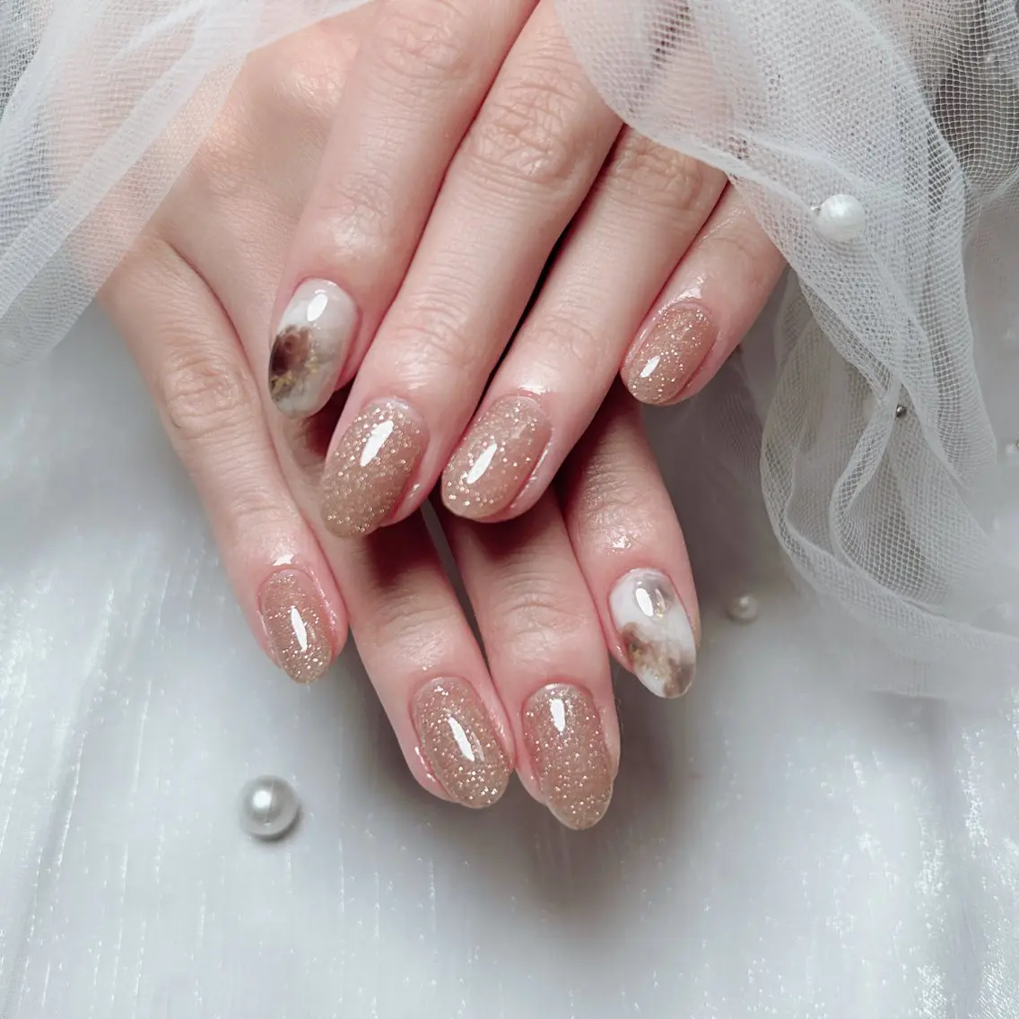 ネイル アートネイル 韓国ネイル ロングネイル 赤色 春ネイル ハンドネイル Cute Tips nailのネイルデザイン
