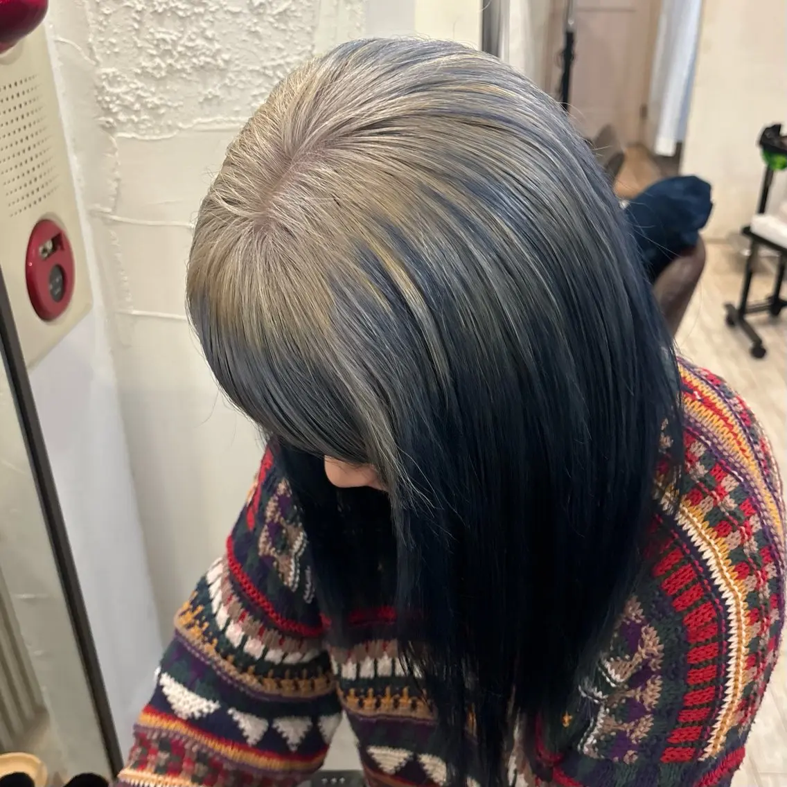 ミディアム カラー デザインカラー cocoro /kokiriのヘアスタイル