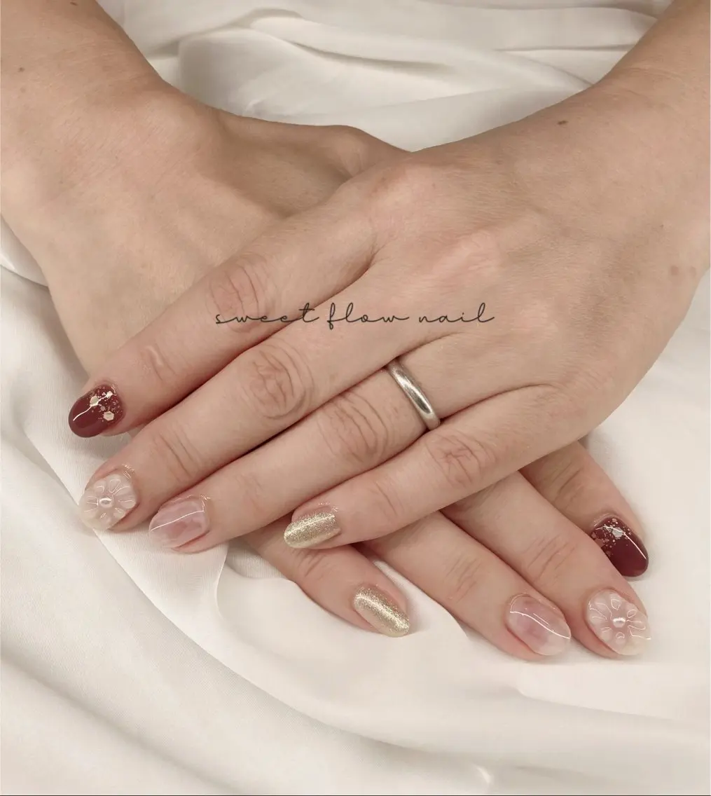 ネイル sweet flow nailのネイルデザイン