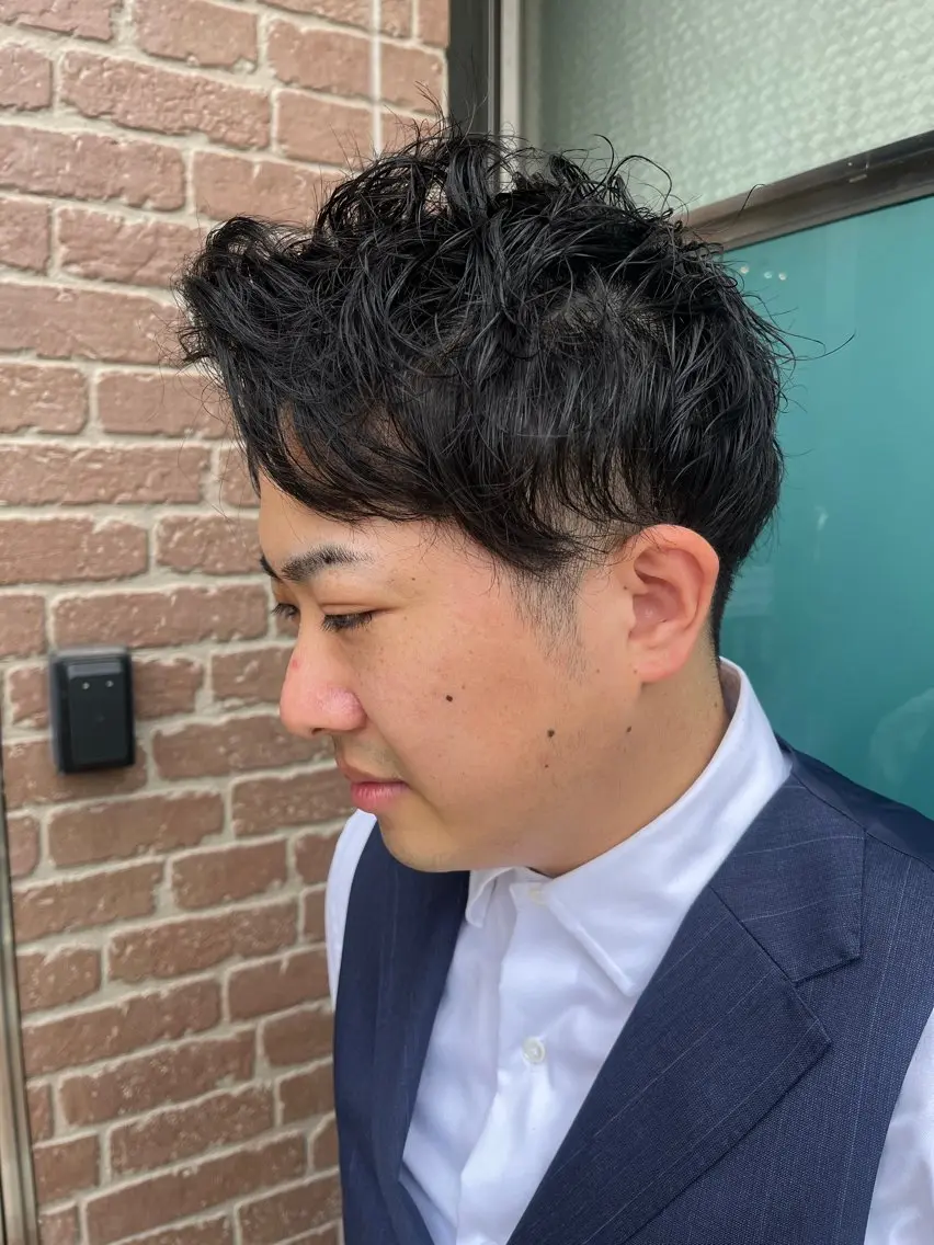 ショート メンズ 久木原 ゆりのヘアスタイル