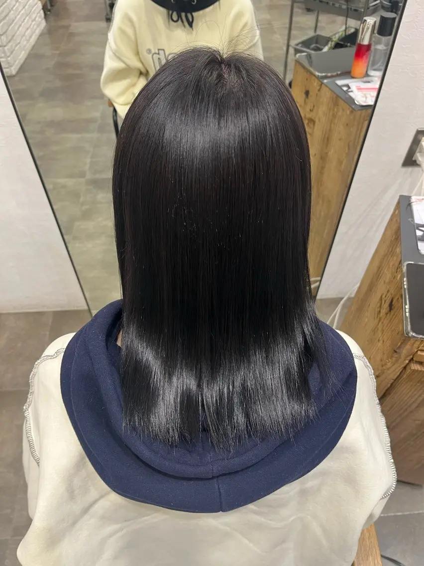 ケアカラーの写真