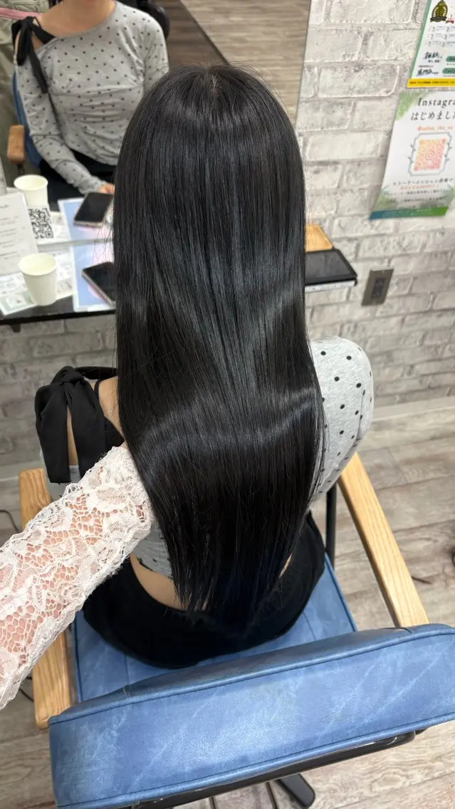 【🫧まとまり重視ケア🫧】💗似合わせカット& ESTABLISHEDトリートメント🕊️の写真