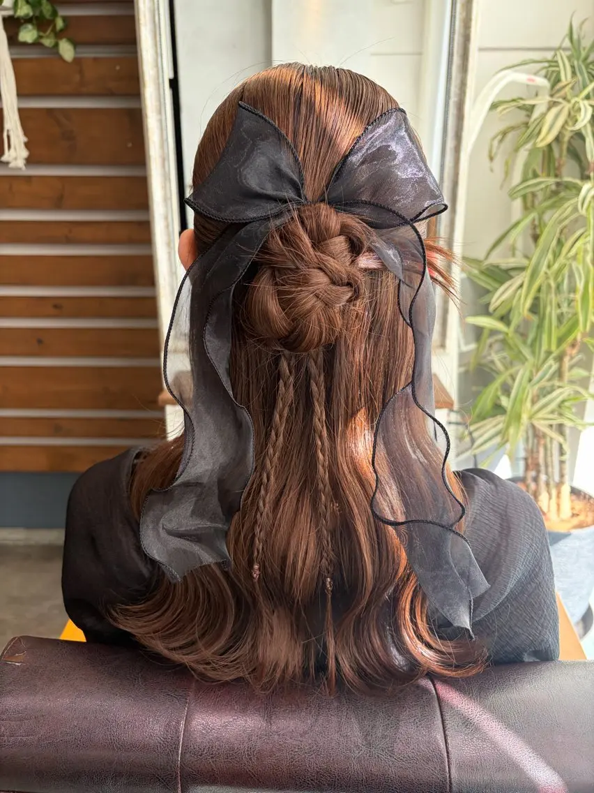 ヘアセットの写真