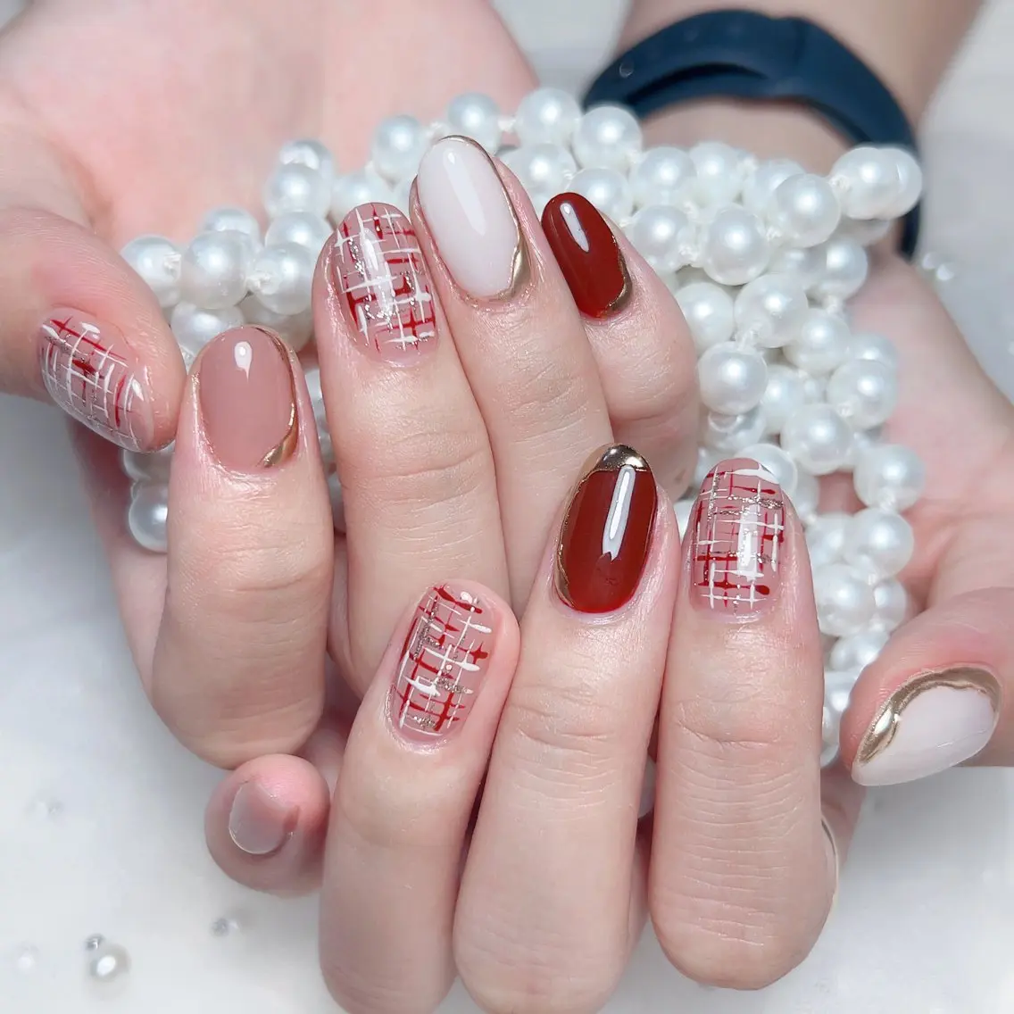 ネイル ハンドネイル M 🌷Nail 長さだし専門店のネイルデザイン