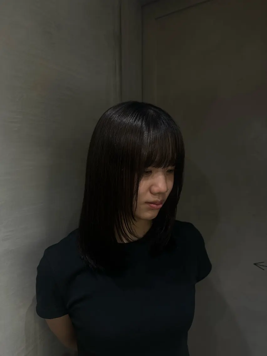 ミディアム トリートメント 🌀嵐士 /夏似合わせカラーのヘアスタイル