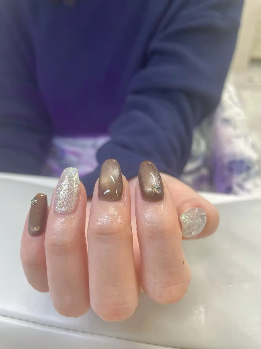 ネイル キラキラ🌸🌸🌸 nail ⭐️✨のネイルデザイン