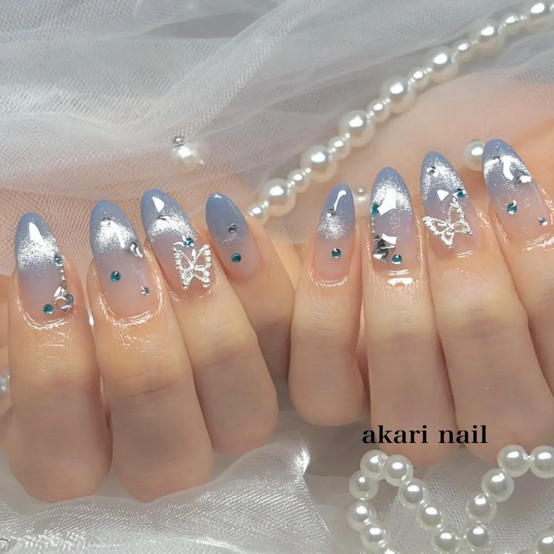 ネイル ハンドネイル フットネイル AKARI nail💅のネイルデザイン