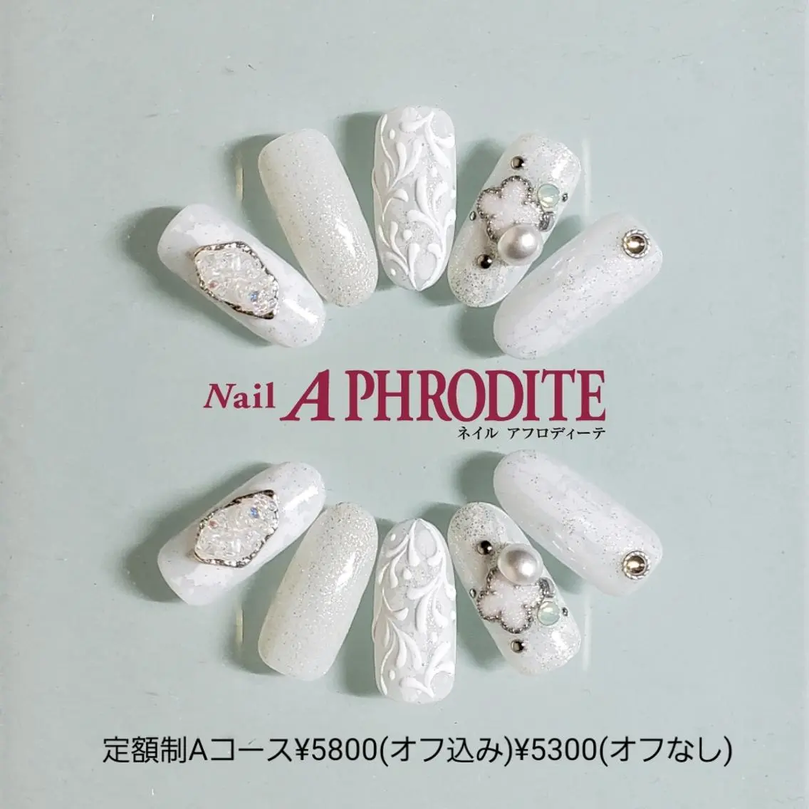 ネイル 持ち込み ニュアンスネイル ハンドネイル Nail Aphroditeのネイルデザイン