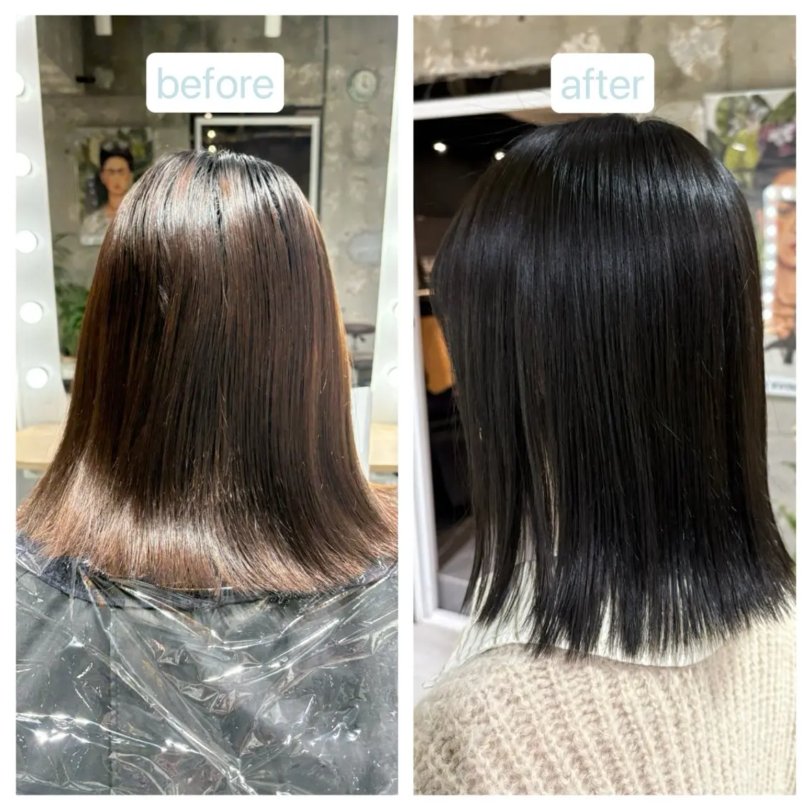 ミディアム ashuley YUKIのヘアスタイル