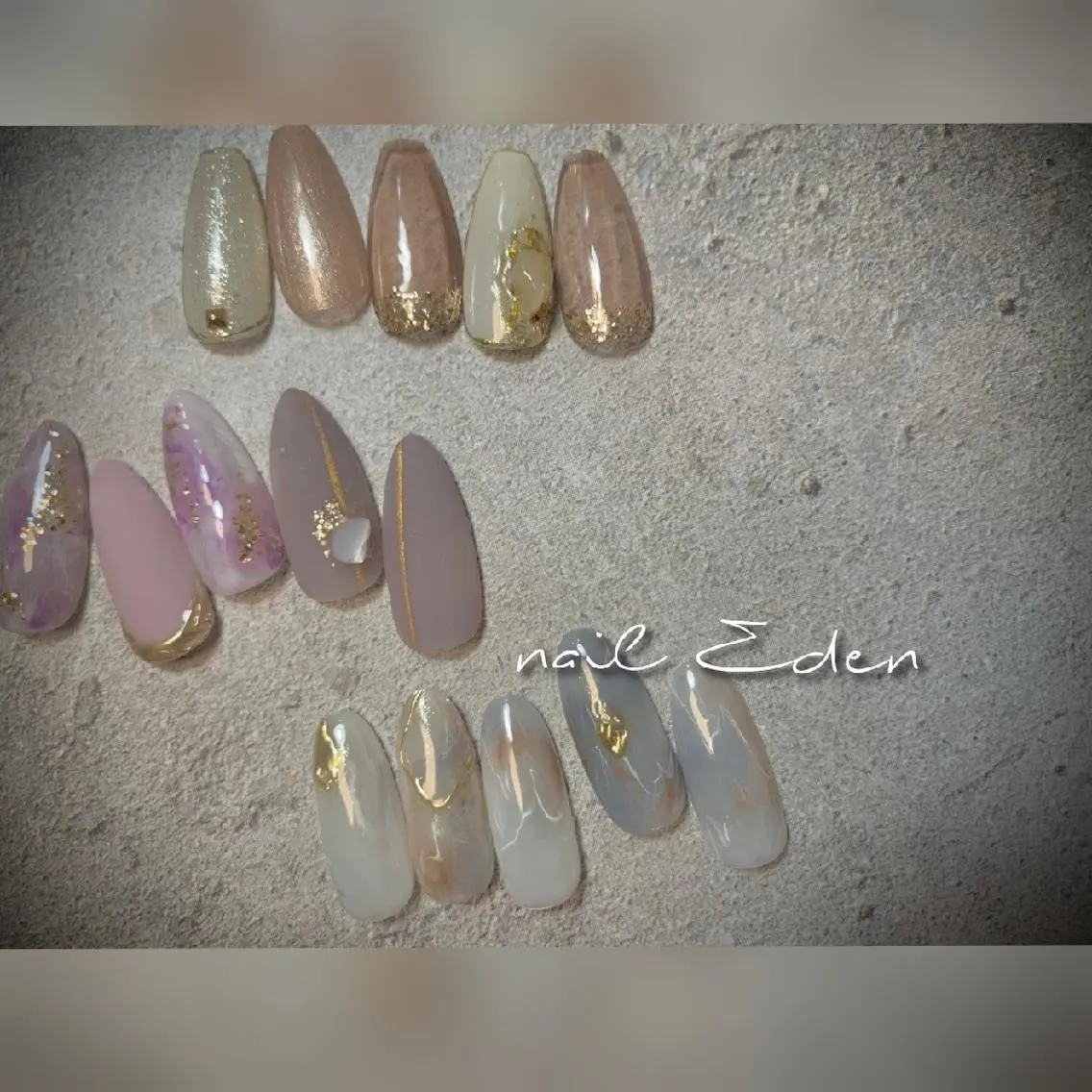 ネイル ニュアンスネイル Eden ♾️のネイルデザイン
