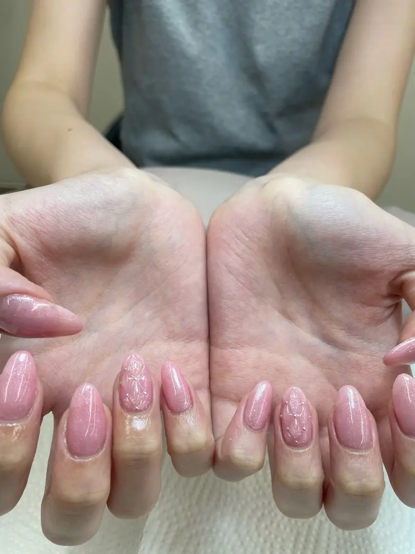 ネイル ワンカラーネイル Pawtique Yunaのネイルデザイン
