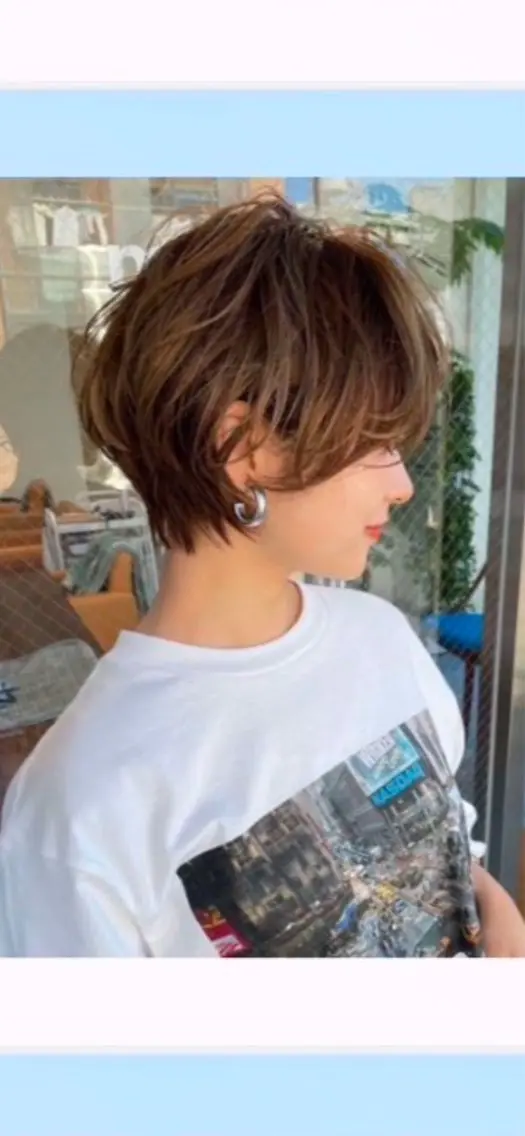 ショート 加藤 覧太のヘアスタイル