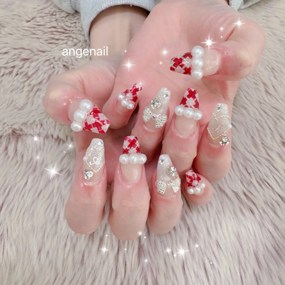 ネイル ハンドネイル オーナーネイリスト MAKIのネイルデザイン