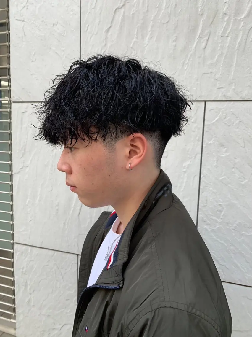 パーマ メンズ カット パーマ パーマ支持率No.1 ❤️🔥安成弾のヘアスタイル