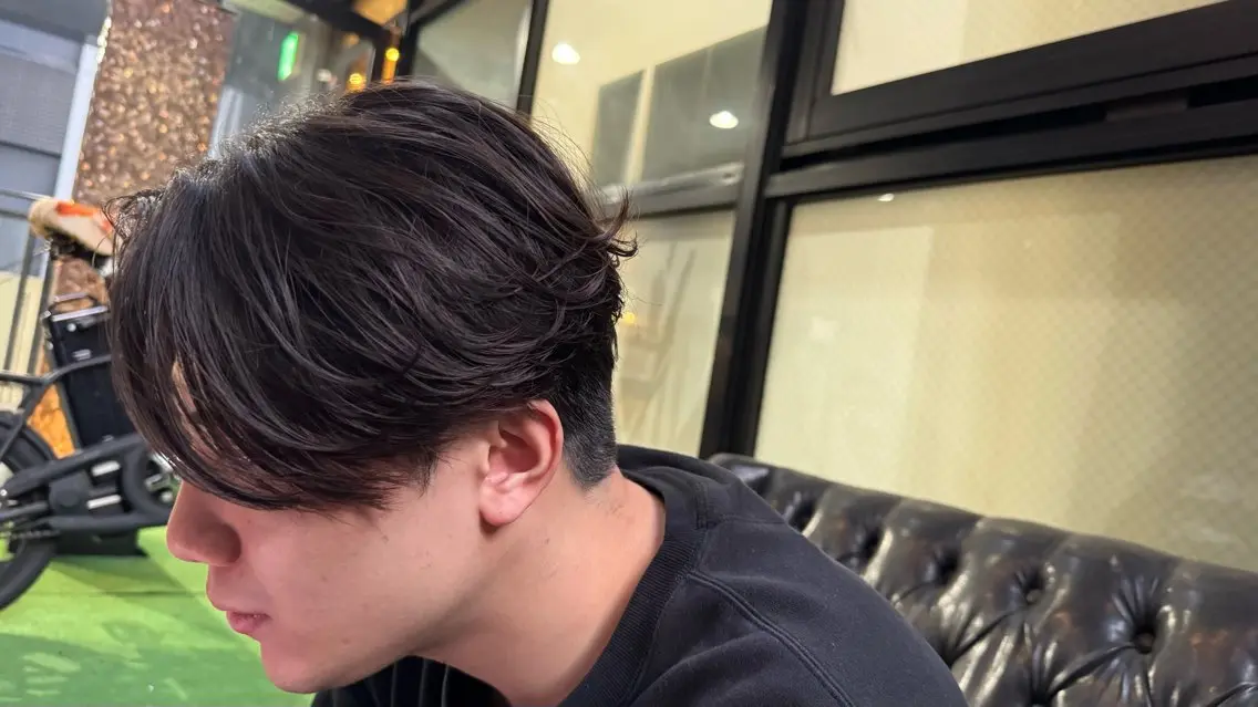 パーマ メンズ 水相 智貴のヘアスタイル