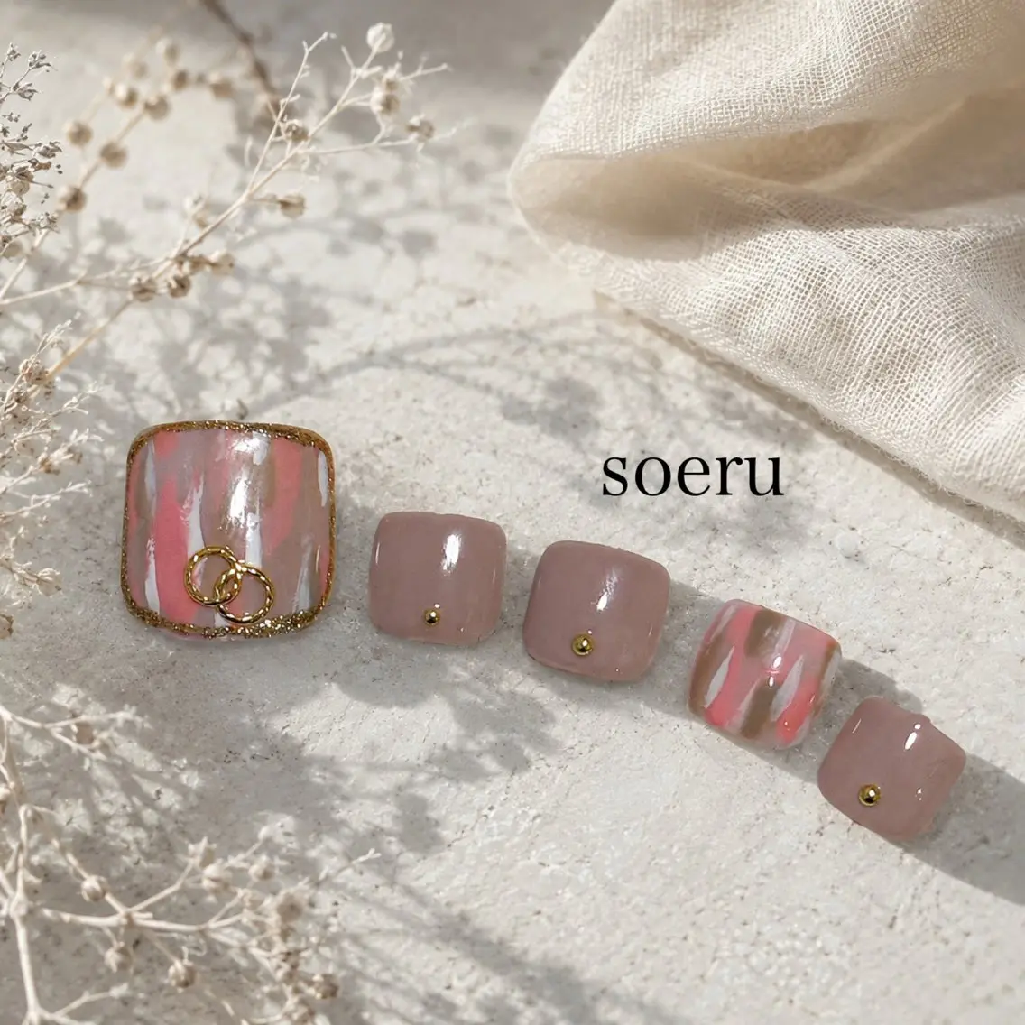 ネイル ピンク soeru フットケア専門店のその他イメージ