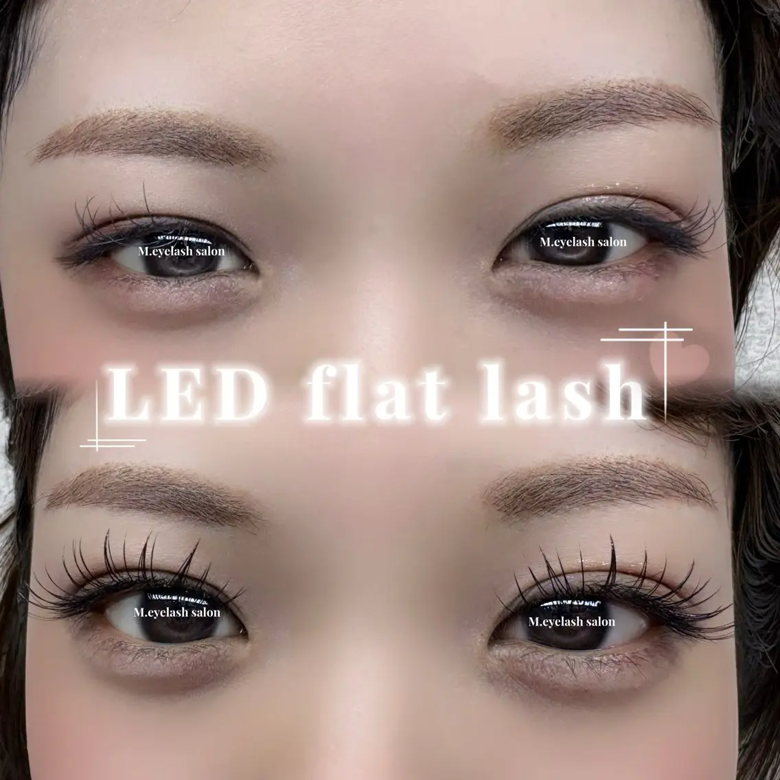 マツエク・マツパ フラットラッシュ マツエク M. eyelsh salonのマツエク・マツパデザイン