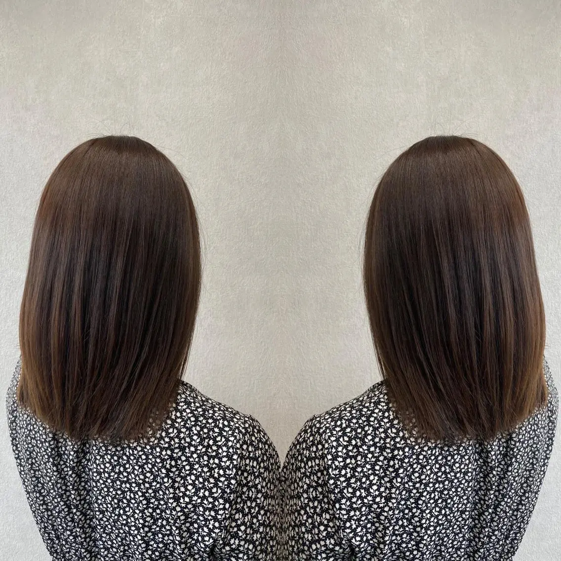 ミディアム カラー ベージュカラー tocca 💜石田愛結💜のヘアスタイル