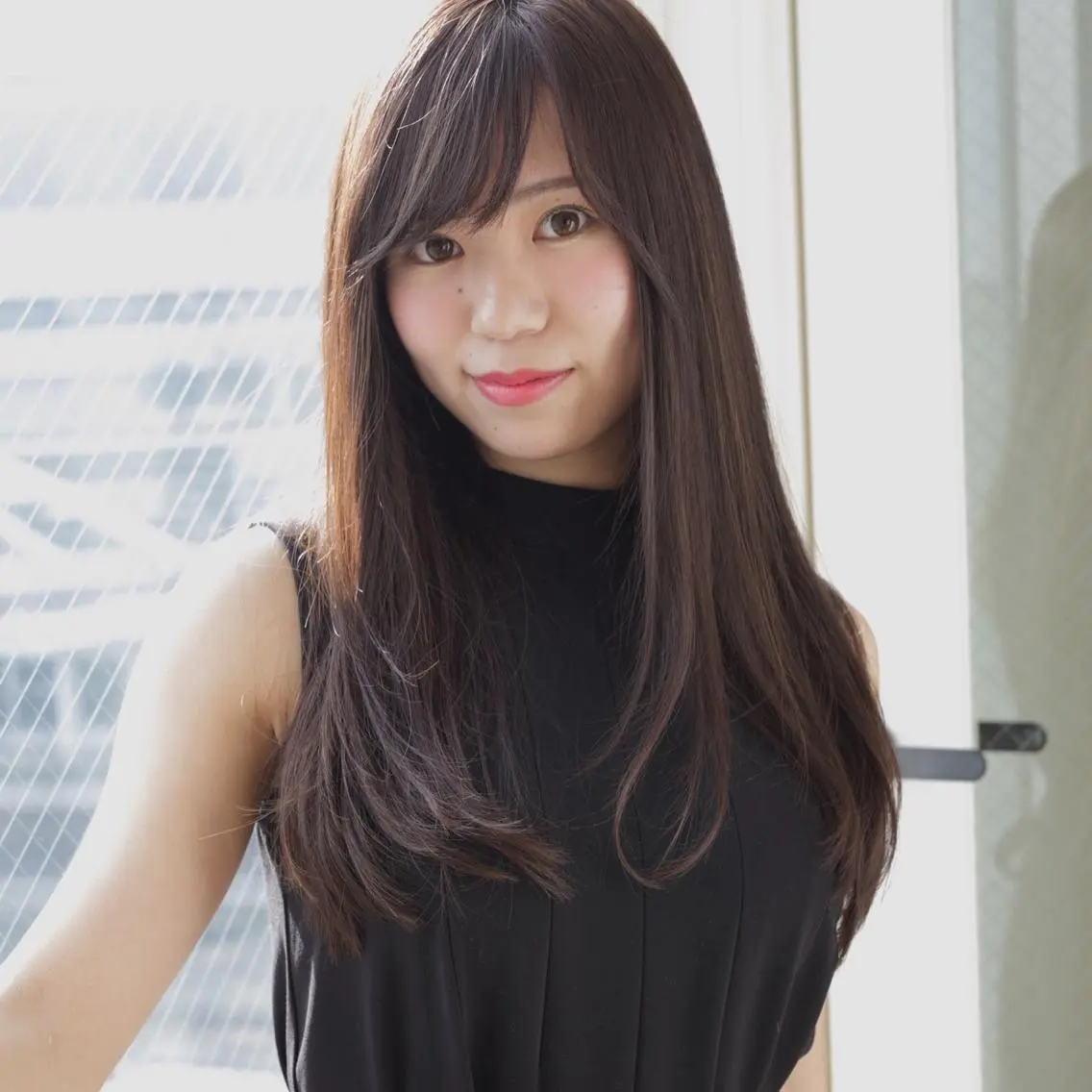 セミロング ロング カラー ロング タジマ ヤスヒサのヘアスタイル