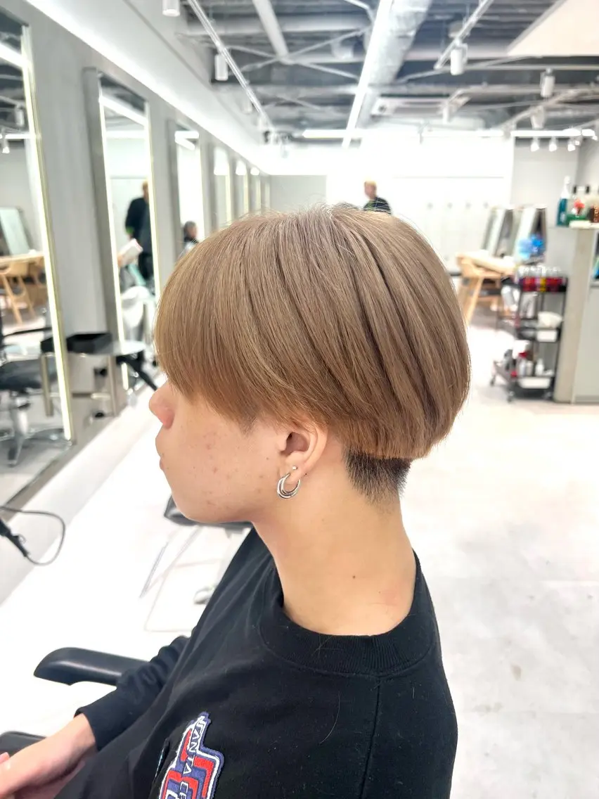 【🔥メンズ限定🔥】メンズカット+ダブルカラー+うる艶トリートメントの写真