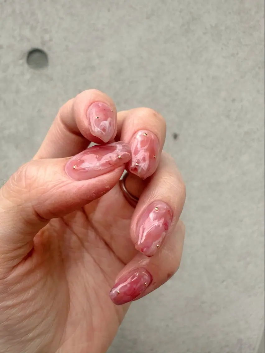 ネイル クリアネイル 氷ネイル・うるうるネイル 韓国ネイル ニュアンスネイル 夏ネイル 🪞KAPE NAIL 🪞のネイルデザイン