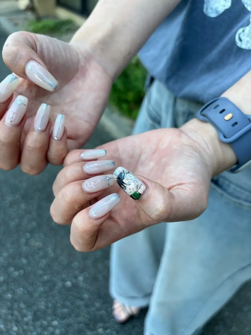 ネイル ハンドネイル LINA『鍋島店』 licca nailのネイルデザイン