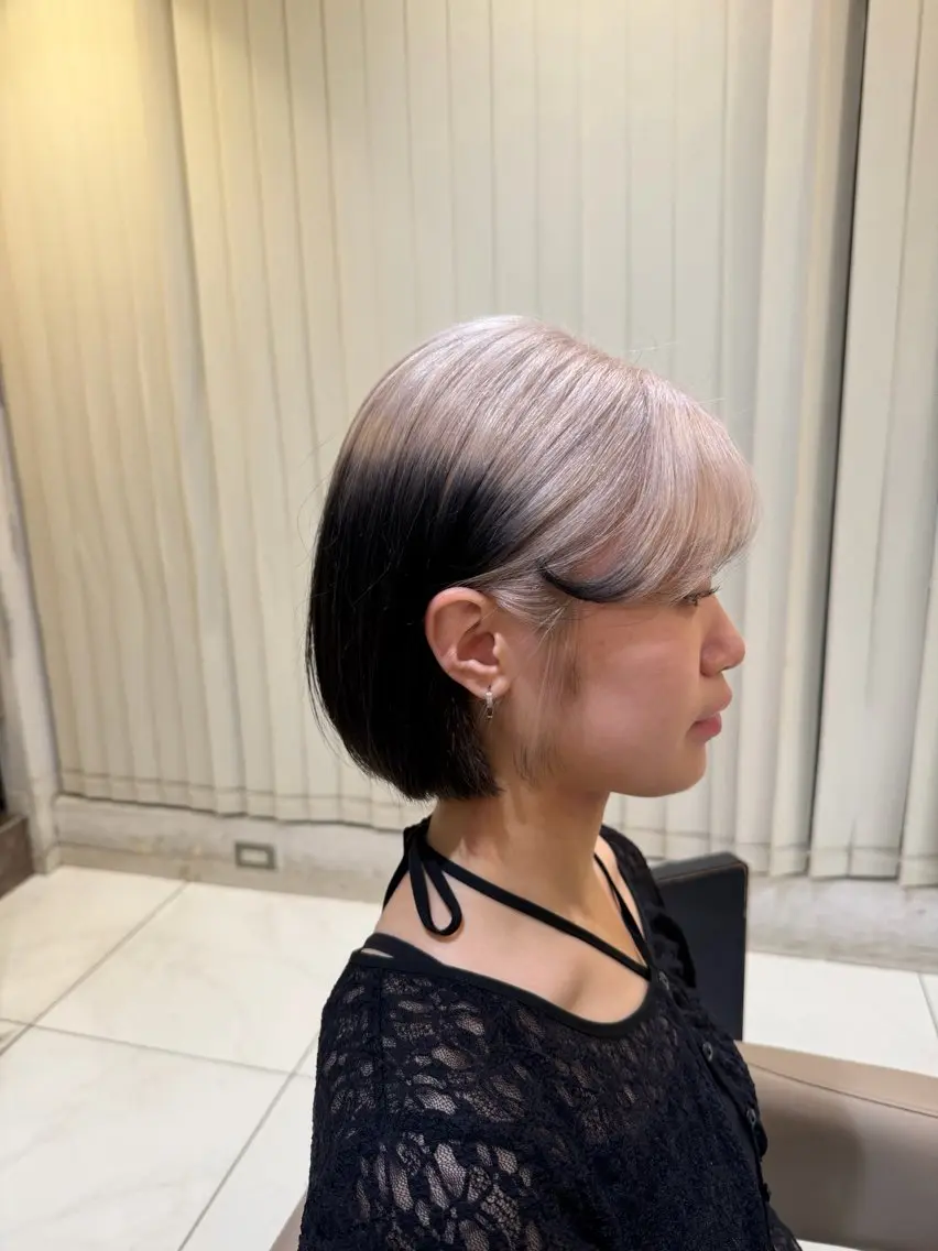 ミディアム カラー ヘアカラー トリートメント カラー特化🫧 西條 楓花のヘアスタイル