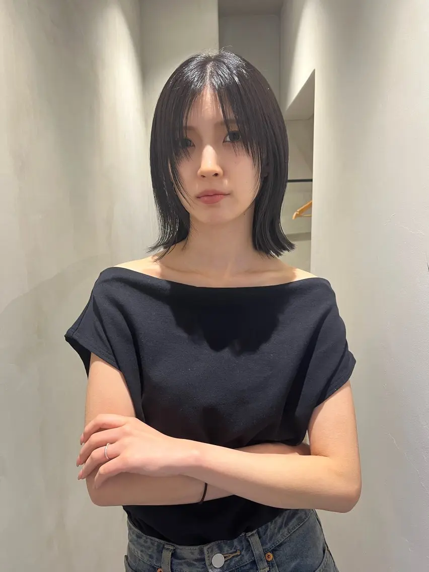ショート カラー カット ヘアカラー トリートメント 平尾/高宮/艶カラー /ハイライト/綜一郎のヘアスタイル