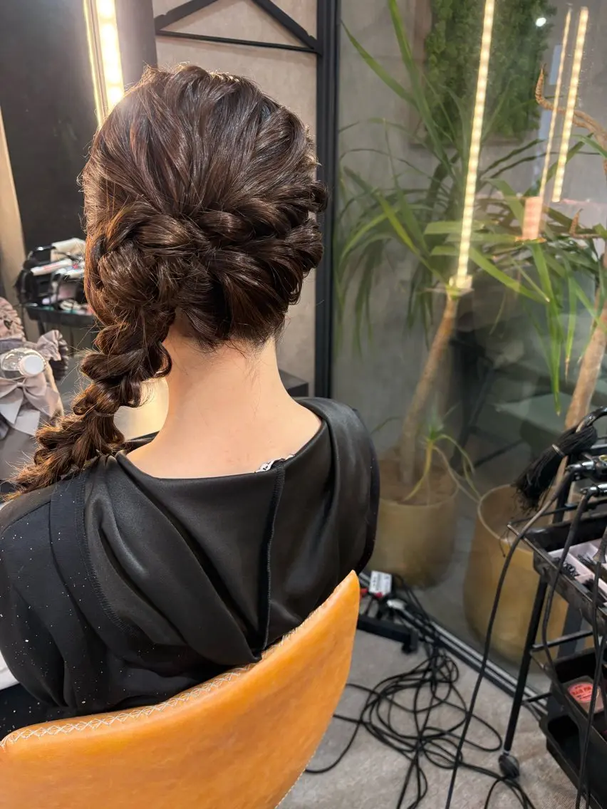 ヘアアレンジ ヘアメイク スーのヘアスタイル