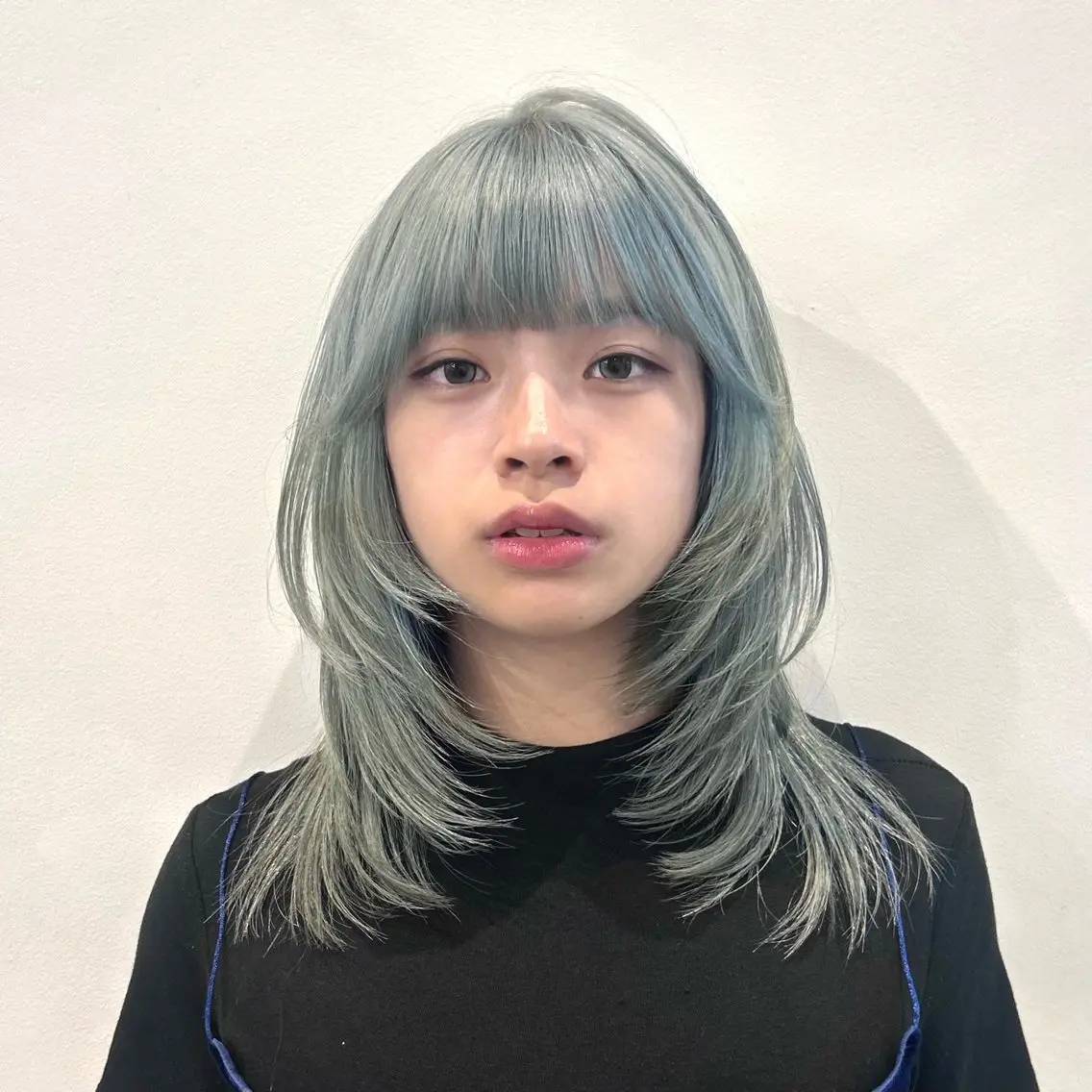 ミディアム カラー レイヤーカット♡ のぐちまおのヘアスタイル