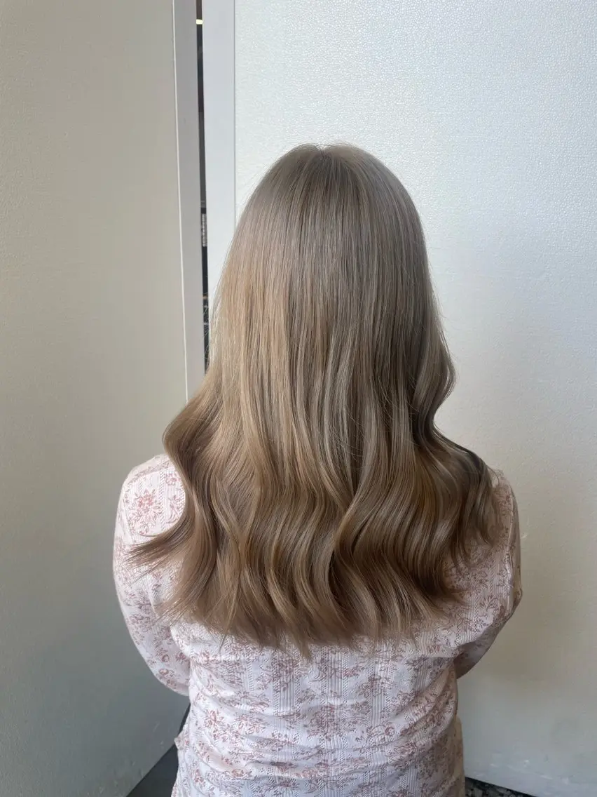 ロング カラー ベージュカラー ヘアカラー SARAJU仁川 _aya🌼のヘアスタイル