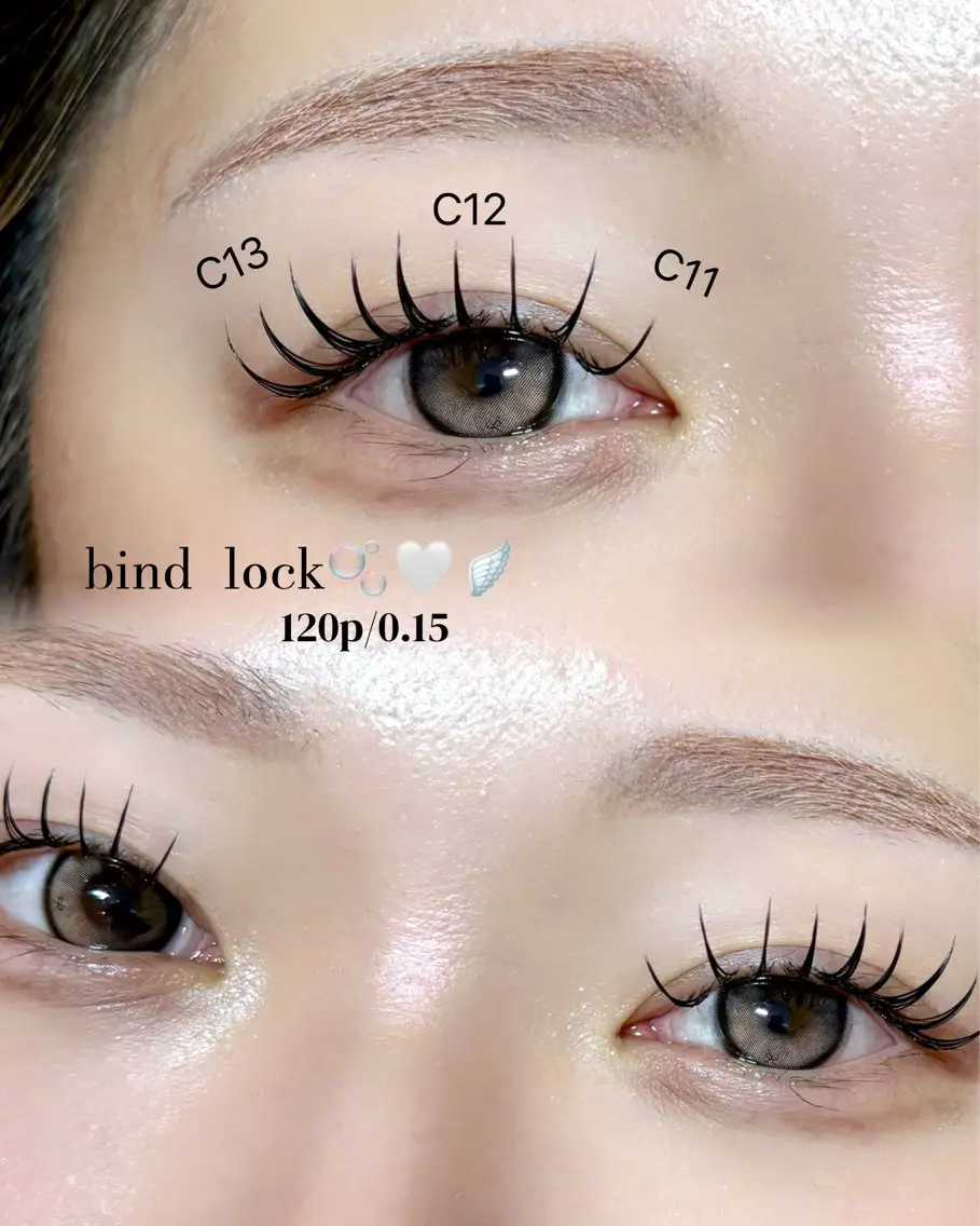 マツエク・マツパ バインドロック マツエク CINQLUXE🎀 hiranoのマツエク・マツパデザイン