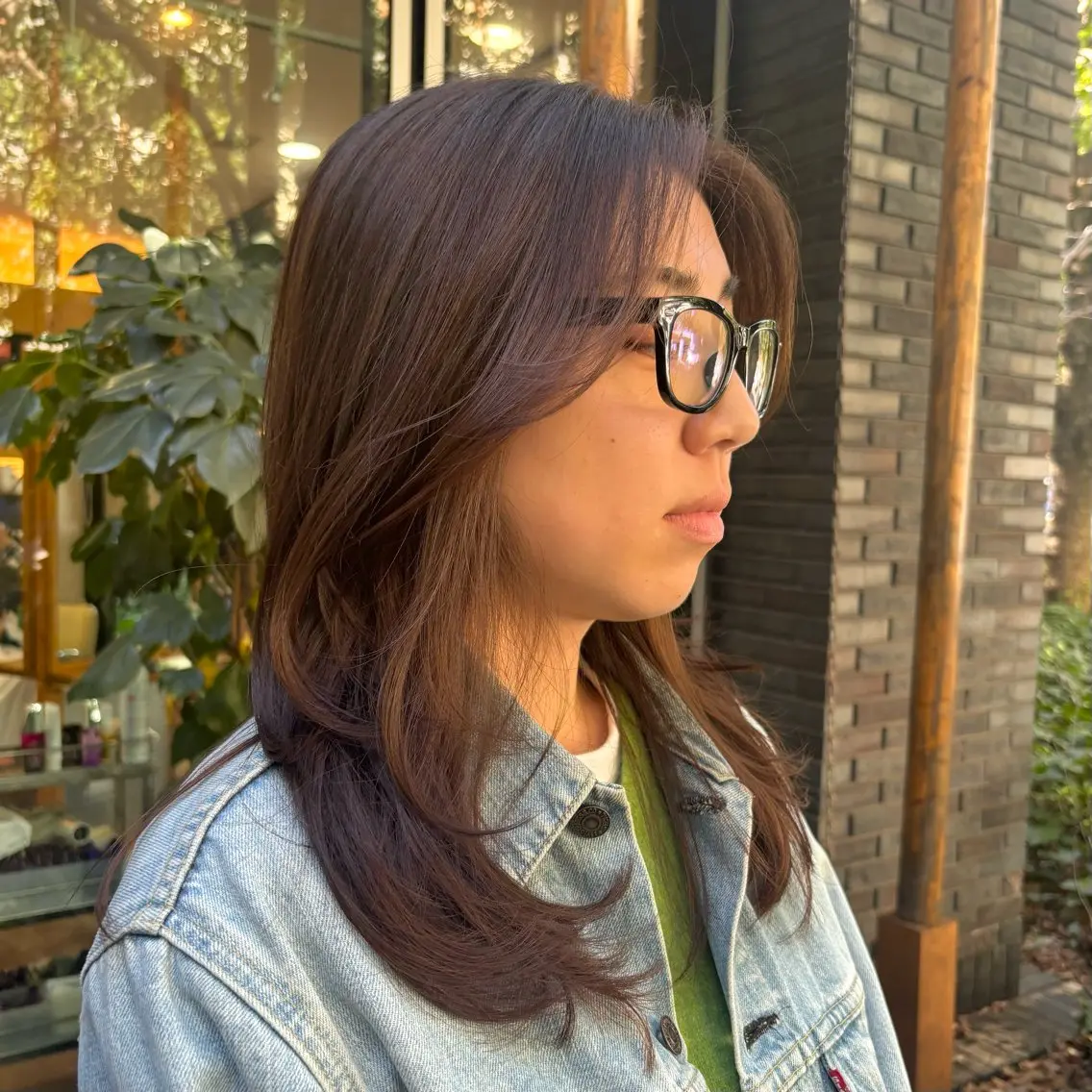 セミロング 🫧似合わせカット 🫧福田のヘアスタイル