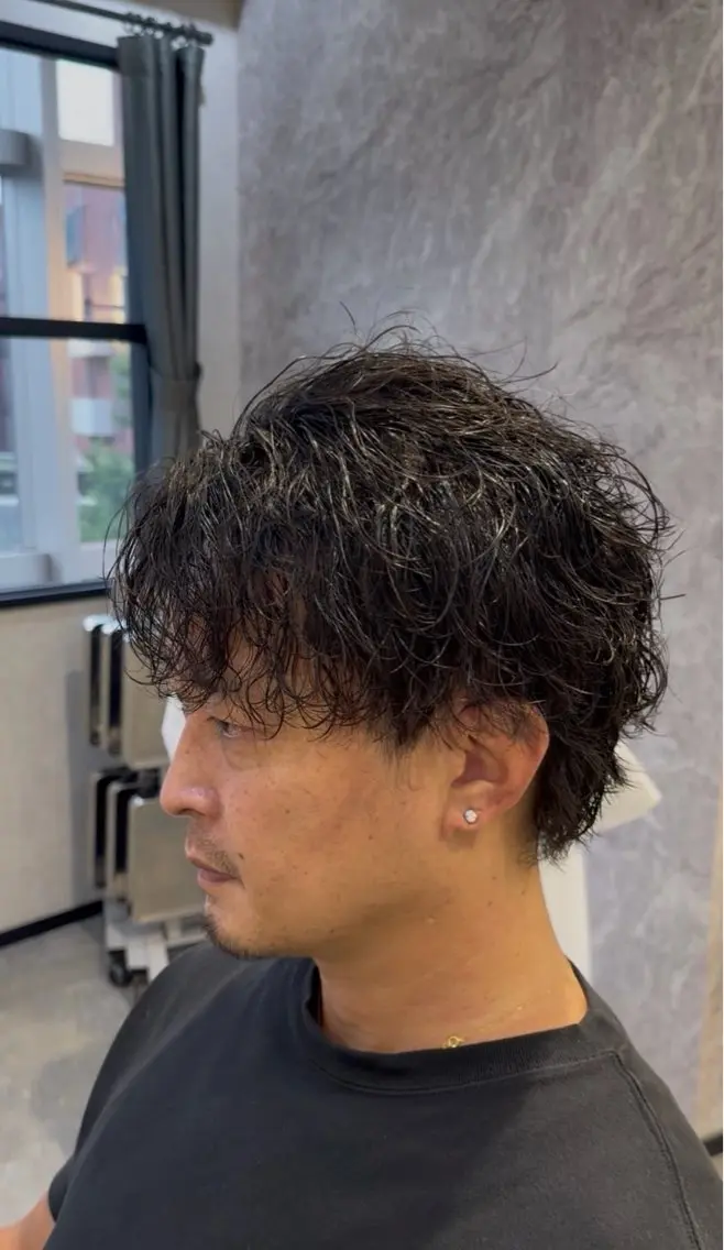 🚹メンズ🚹カット＋サーフカールの写真