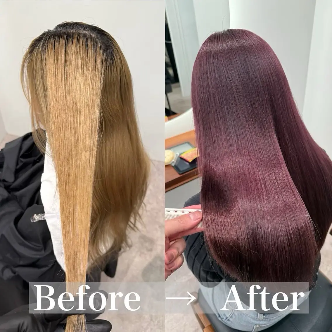 ロング カラー .*・゚ izumi ・*.のヘアスタイル