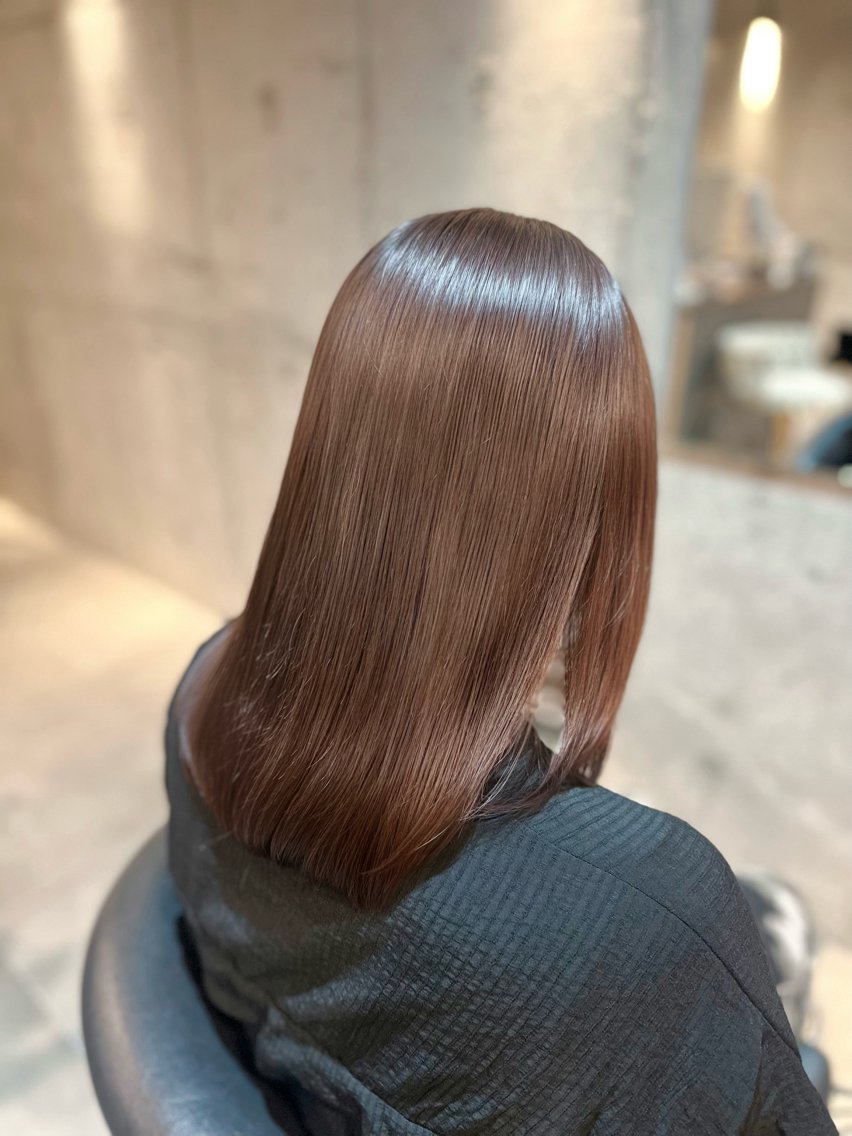 カラー 縮毛矯正 I’llまぃまぃ 南吹田️のヘアスタイル