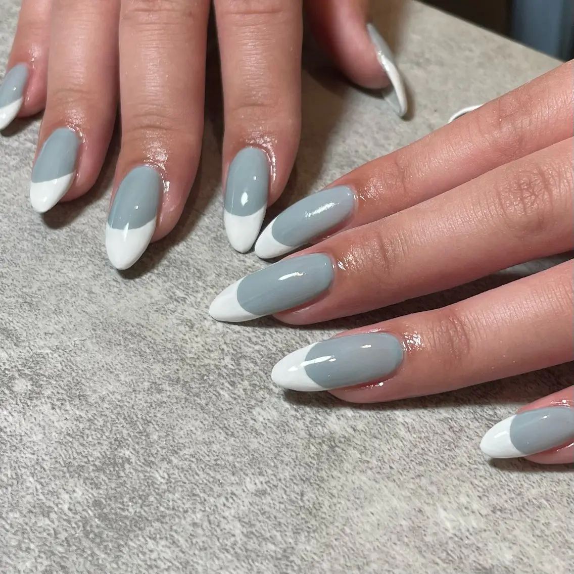 ネイル フレンチネイル ハンドネイル Sun Brown Mireiのネイルデザイン
