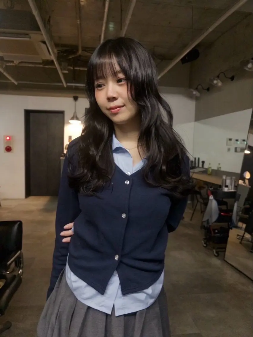 ロング カラー YUTSUKI 🫧のヘアスタイル