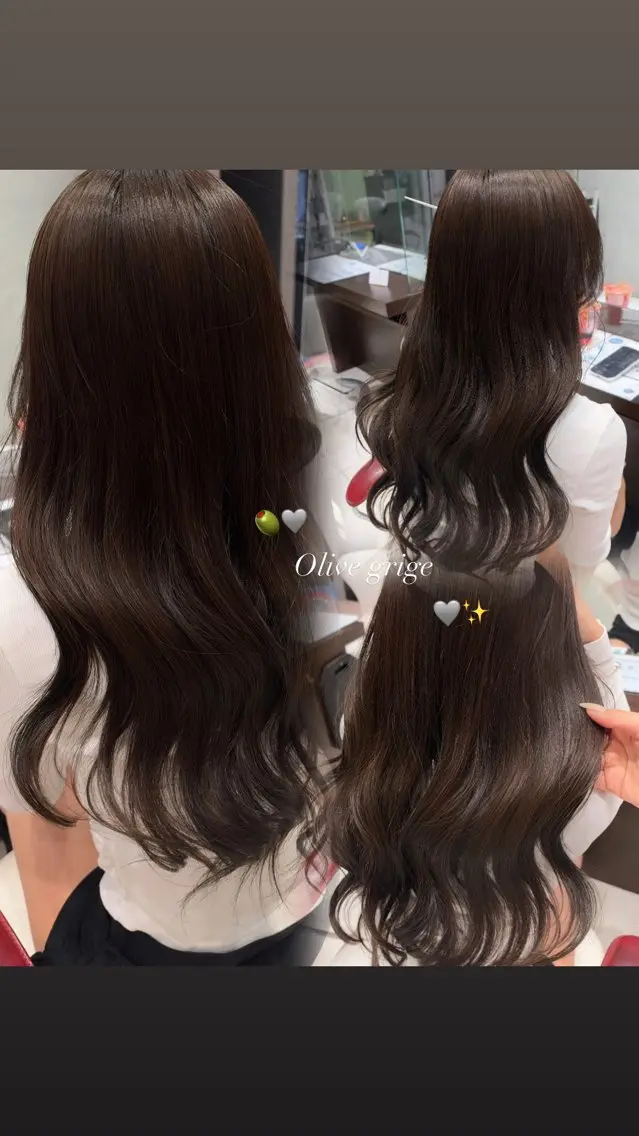 カラー Earth🎀 のんのヘアスタイル
